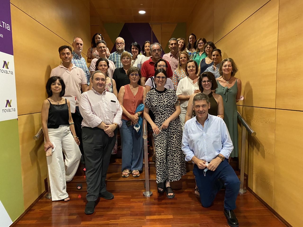 Grupo de alumnos y docentes participantes en la XIX edición del curso “Actualización en Farmacoterapia para la prestación de Atención Farmacéutica”, organizado por SEFAC ARN en colaboración con Novaltia.