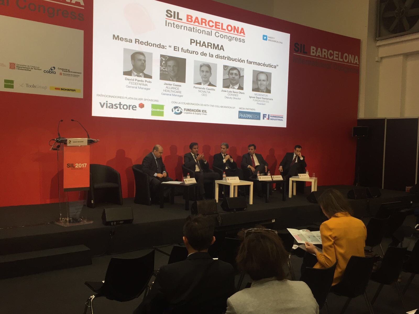Fernando Castillo, director general de Novaltia, participa como ponente en la mesa redonda del Salón Internacional de Logística de Barcelona.
