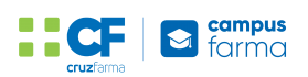 Logotipo CampusFarma de Cruzfarma, plataforma de formación especializada para farmacias socias de Novaltia.