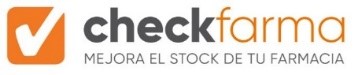 Logotipo de CheckFarma, herramienta para mejorar el stock y la gestión de farmacias socias de Novaltia.